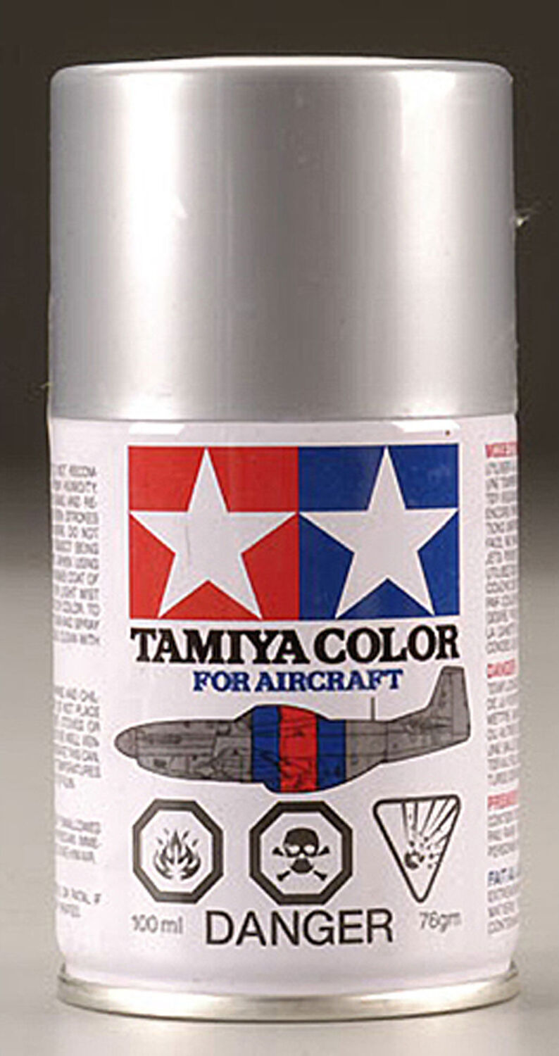 Aircraft Spray Paint AS-12 Bare Metal Silver 100ml